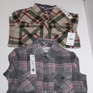 Joe's  girl 2  shirt long sleeve 100% cotton